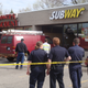 Image for article titled EXCLUSIVE: Van Dives Into Front Window Of Detroit Subway Shop